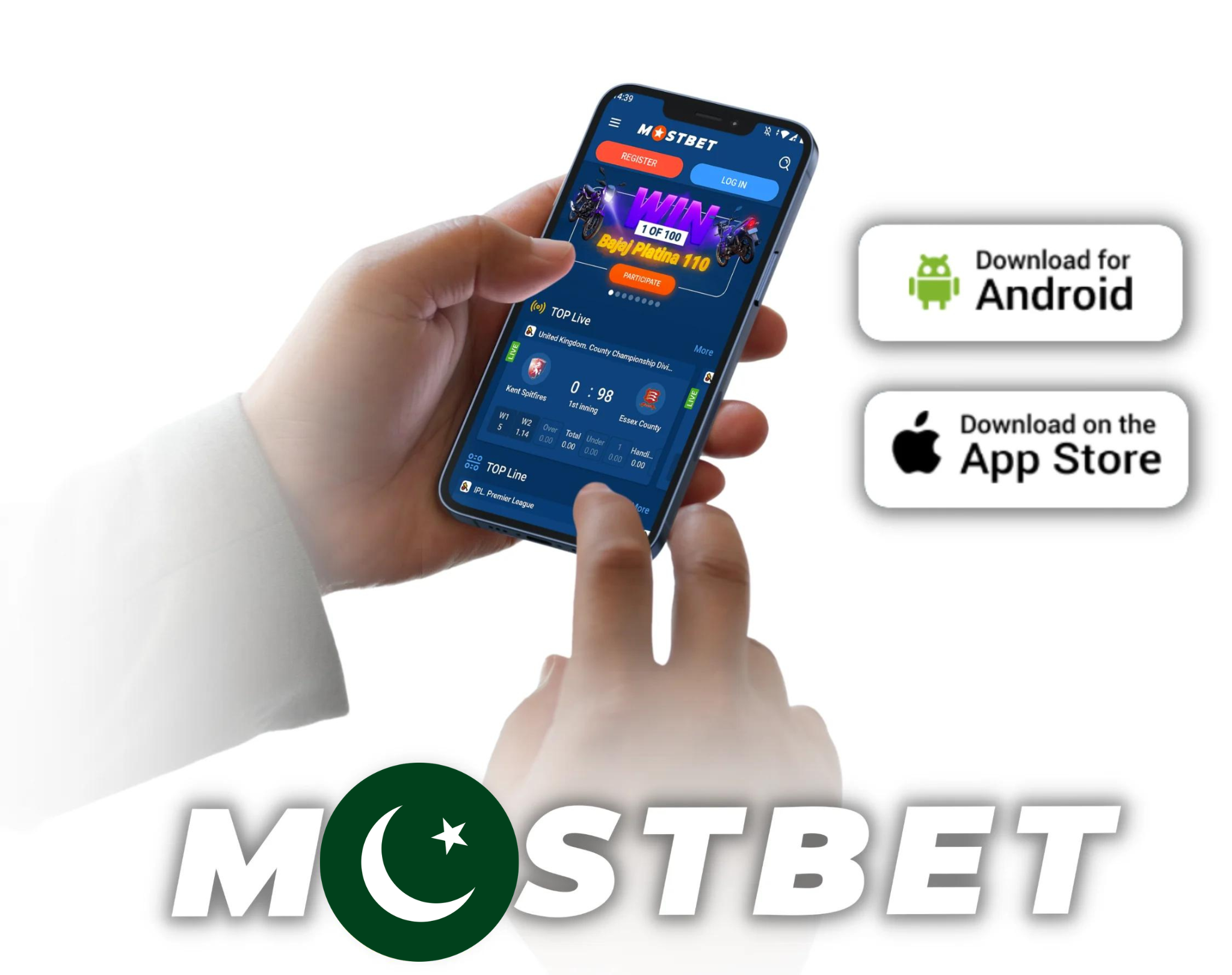 Mostbet mobile application in Pakistan