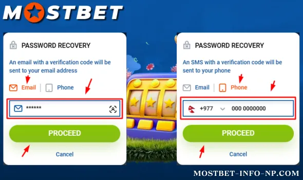 Recover Password and Username